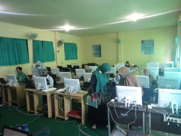 MAN 1 Banjarmasin Selesai Laksanakan Uji Coba Ujian Madrasah Online