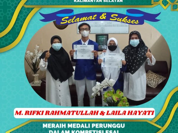 Peserta Didik MAN 1 Banjarmasin Raih Perunggu di Kompetisi Ilmiah Nasional