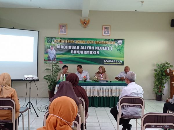 Matangkan Persiapan, Tim Akreditasi MAN 1 Banjarmasin Gelar Rapat Koordinasi Pemantapan