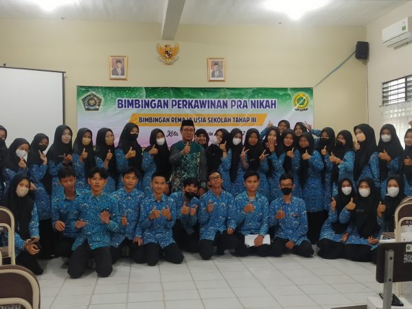 Ikuti Bimbingan Perkawinan Pra-Nikah Remaja Usia Madrasah Tahap III, Siswa-Siswi MAN 1 Banjarmasin Bekali Diri Rencanakan Masa Depan