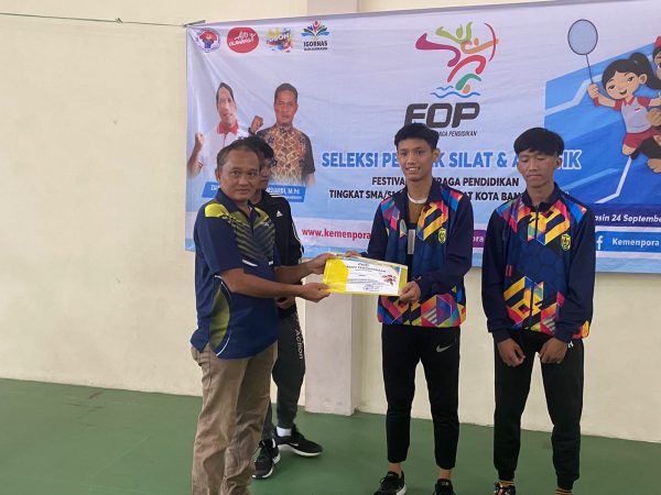 Raih Mendali Emas Dalam Lari Jarak 100 Meter, Siswa MAN 1 Banjarmasin Melaju ke Tingkat Provinsi