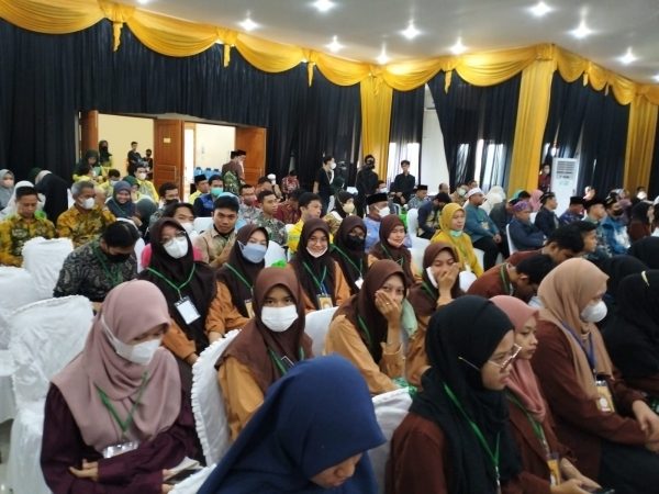 Ramaikan Kegiatan MTQ XXIX Nasional Di Kalimantan Selatan Tahun 2022,Peserta Didik MAN 1 Banjarmasin Antusias Ikuti Giat Seminar Internasional