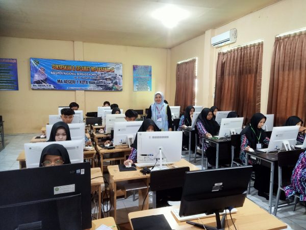 45 Siswa MAN 1 Banjarmasin Laksanakan ANBK Tahun 2023