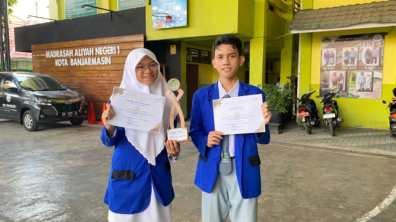 Siswa MAN 1 Banjarmasin Lolos ke Grand Final Kompetisi MYRES Tingkat Nasional 2023