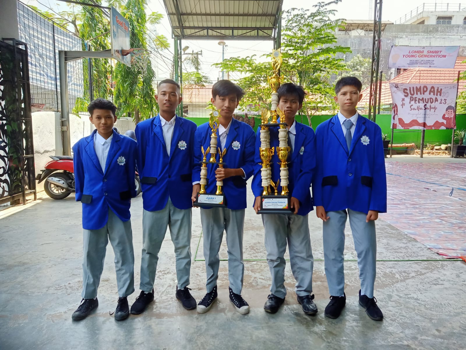 Regu Inti Putra Pramuka MAN 1 Banjarmasin Pukau Prestasi di Event Napak Tilas Jejak Pahlawan Kota Banjarmasin 2023