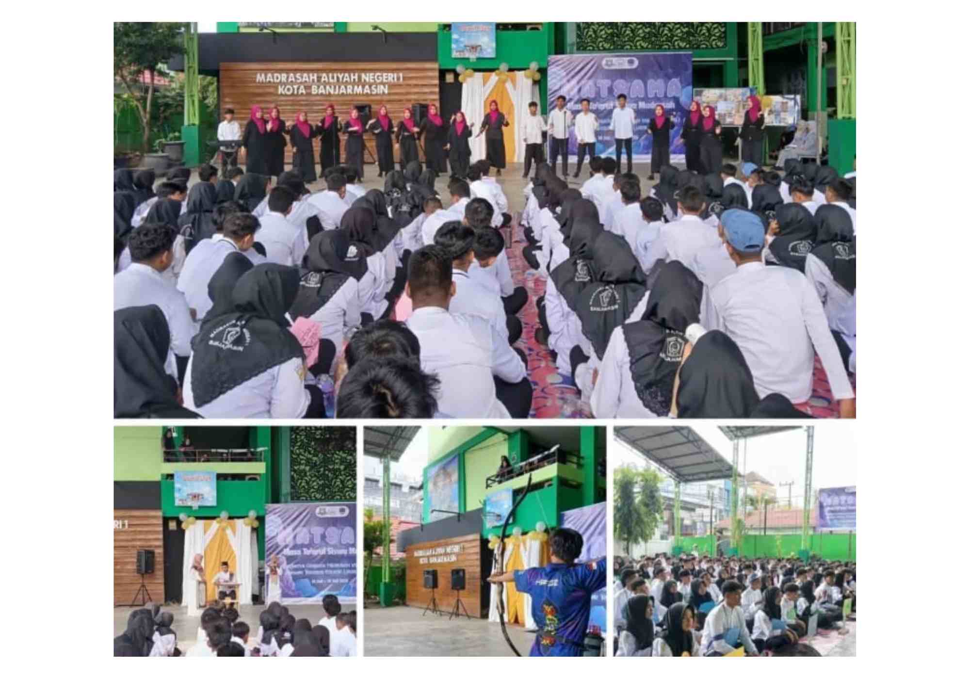 Demo Ekskul MATSAMA 2025 : Ajang Siswa Baru Temukan Bakat dan Minat