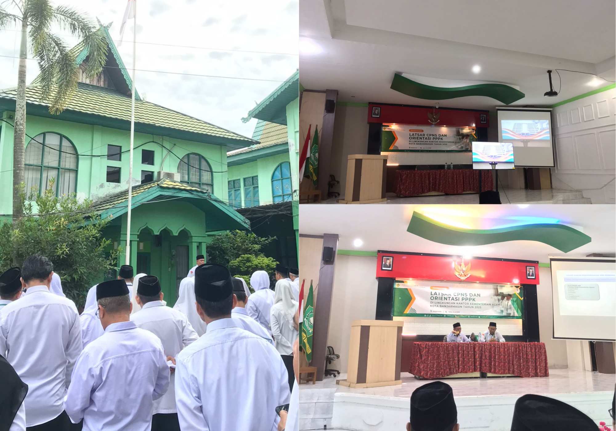 PPPK MAN 1 Kota Banjarmasin Ikuti Pembukaan Latsar dan Orientasi Tahun 2025