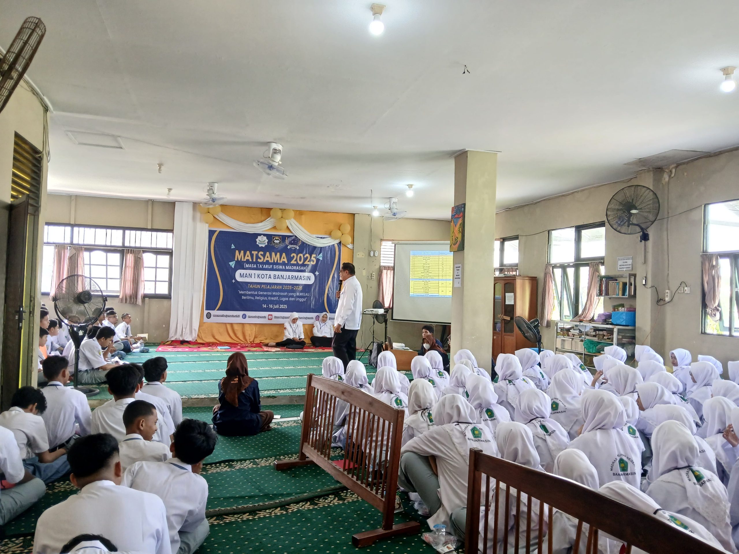 Pengenalan Kurikulum oleh Waka Kurikulum: Siswa Baru Harus Aktif dan Adaptif