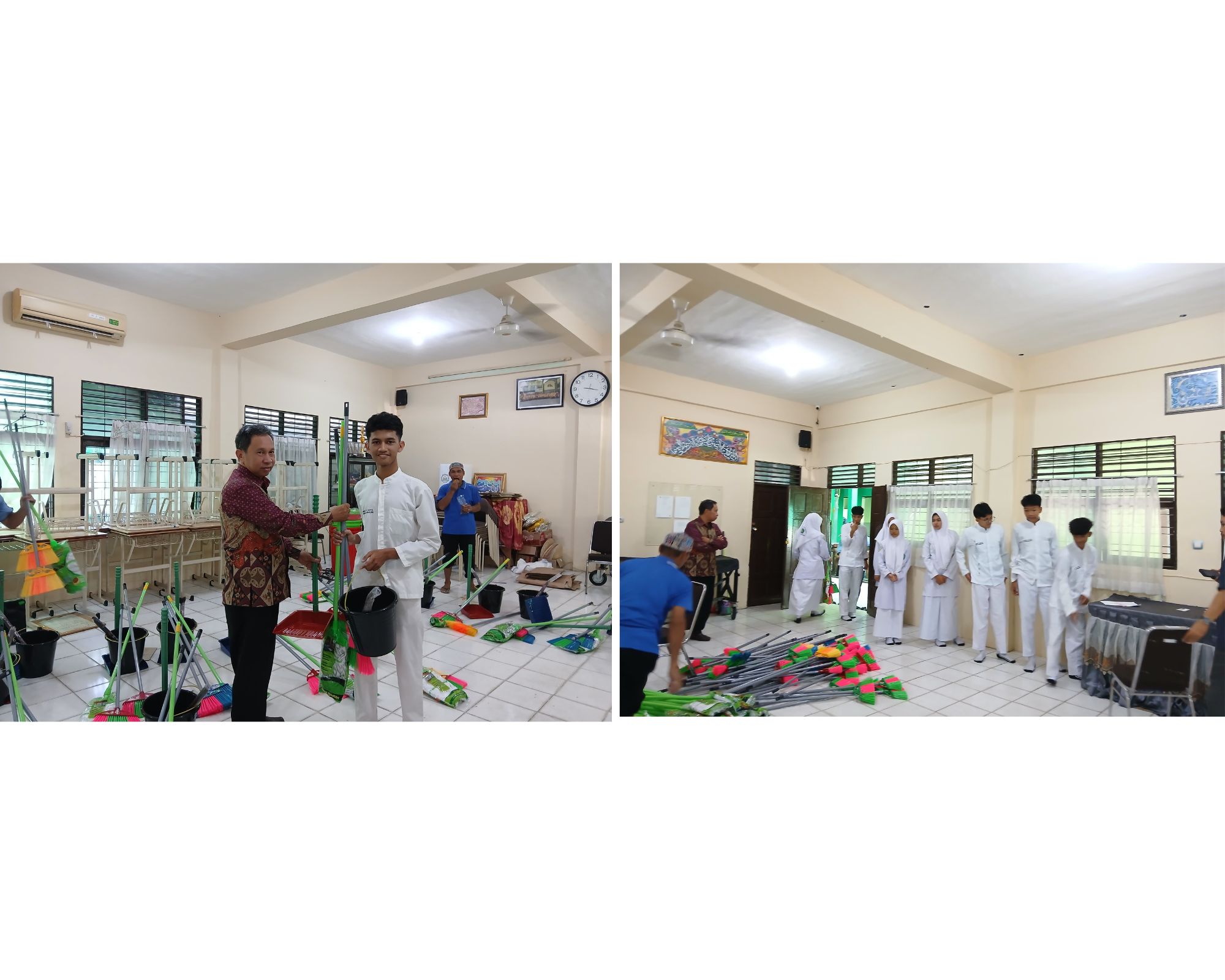 Tingkatkan Kenyamanan Belajar, Wakamad Sarpras MAN 1 Banjarmasin Salurkan Perlengkapan Kebersihan Sambut Tahun Ajaran Baru Tingkatkan Kenyamanan Belajar, Wakamad Sarpras MAN 1 Banjarmasin Salurkan Perlengkapan Kebersihan Sambut Tahun Ajaran Baru