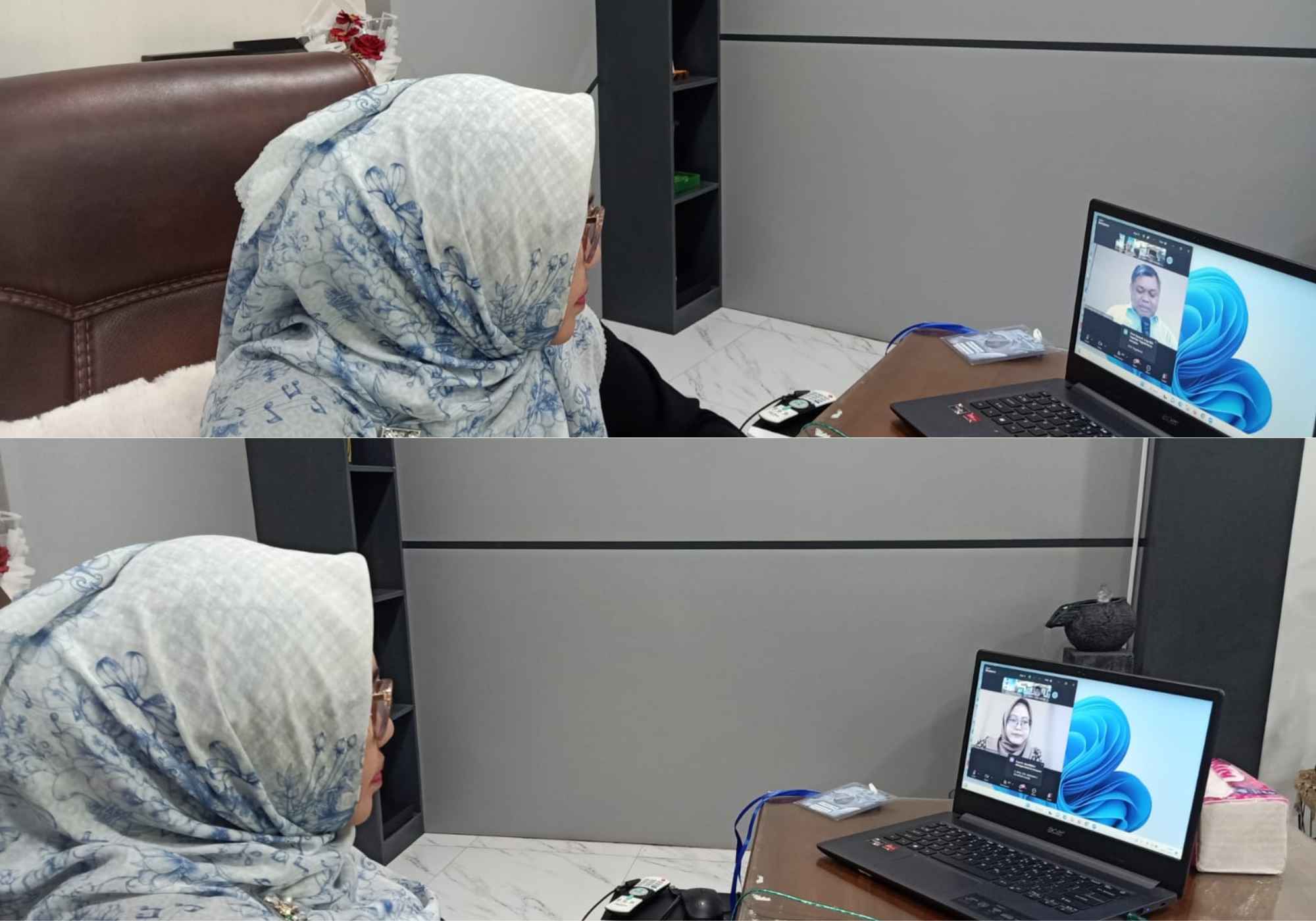 Kepala MAN 1 Kota Banjarmasin Ikuti Webinar Nasional Seri V Bahas Tata Kelola GRC