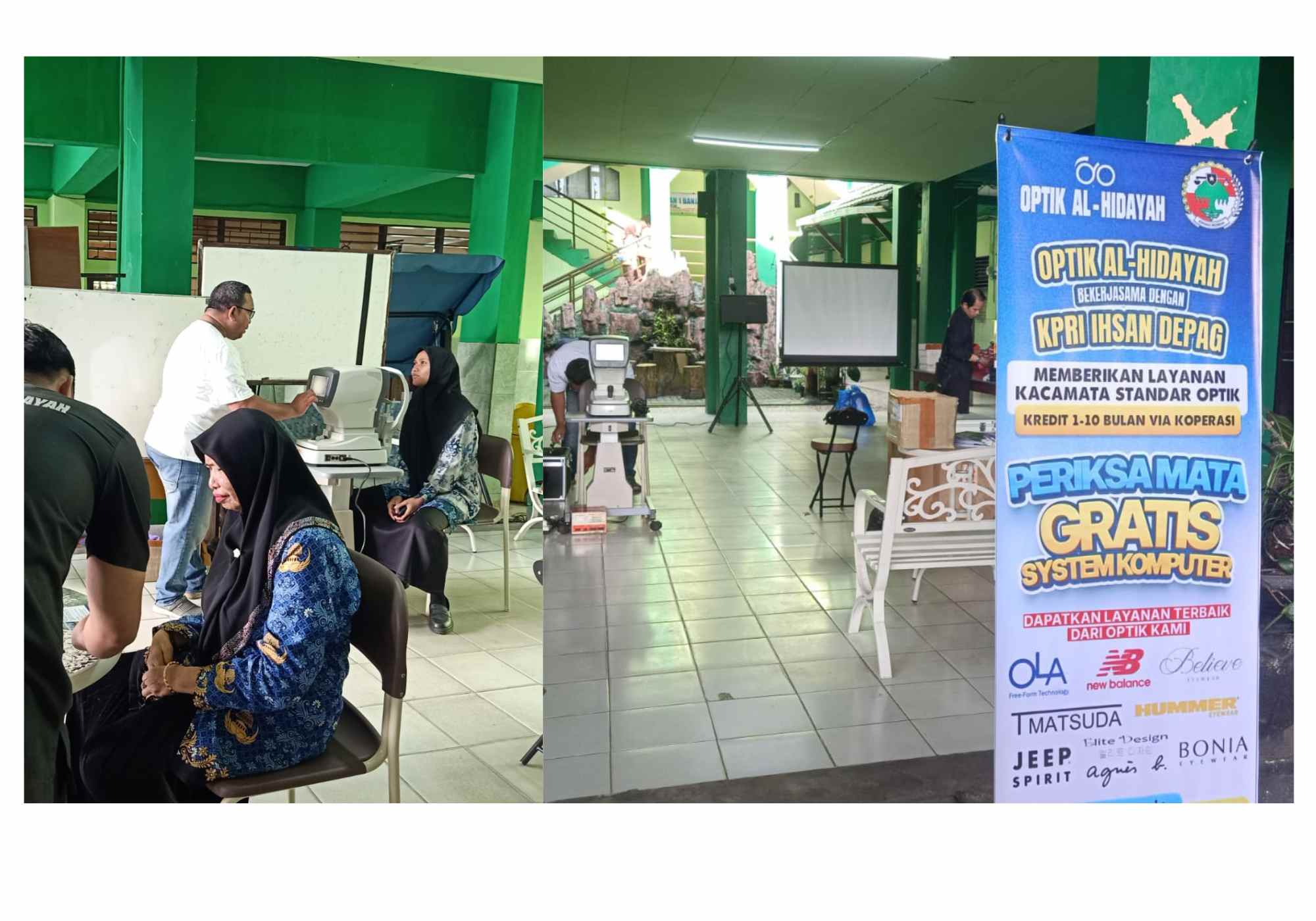 Pemeriksaan Mata Gratis, Optik Al Hidayah Bantu Jaga Kesehatan Guru MAN 1 Kota Banjarmasin Pemeriksaan Mata Gratis, Optik Al Hidayah Bantu Jaga Kesehatan Guru MAN 1 Kota Banjarmasin