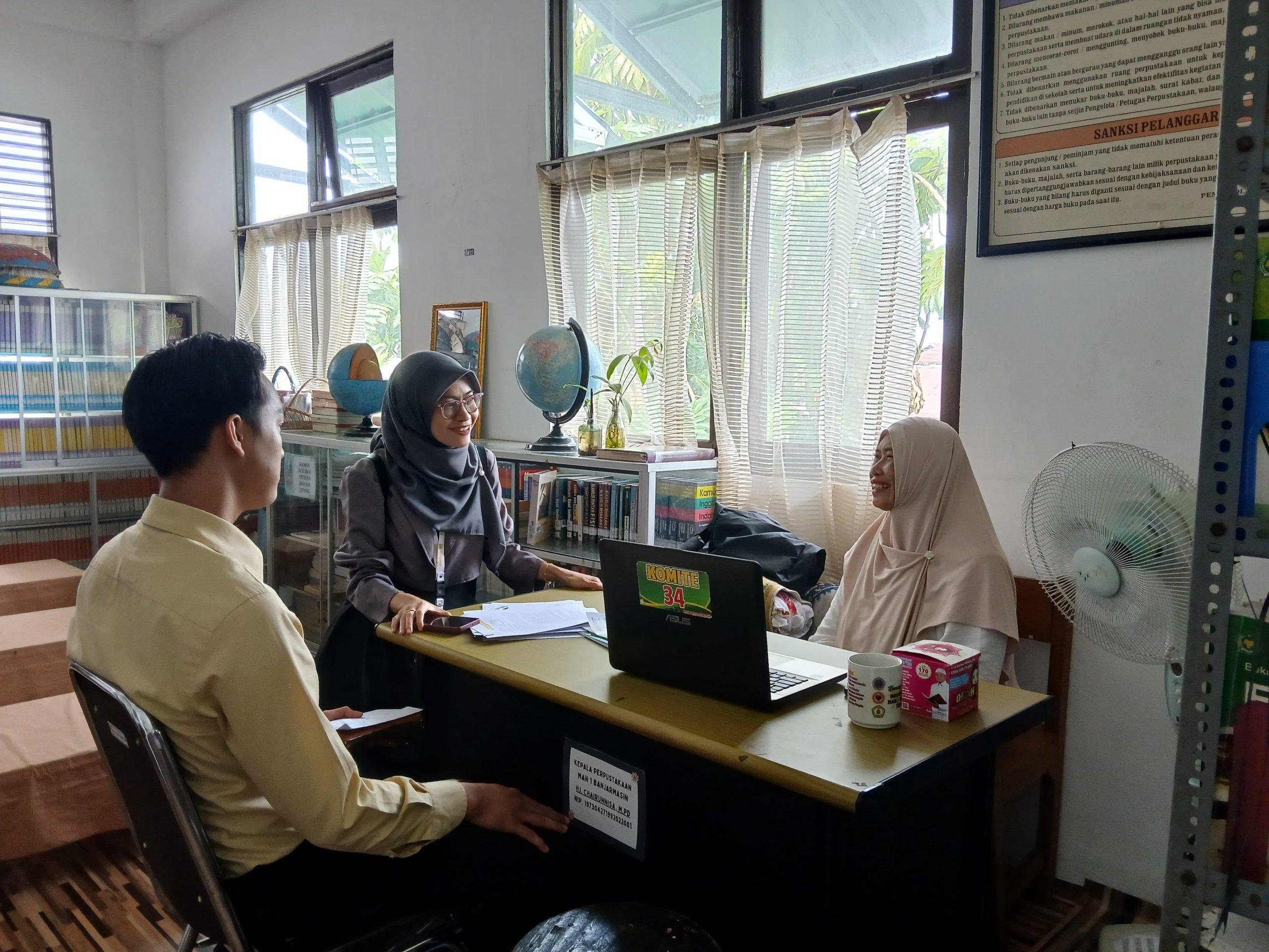 Kerja Sama BSI dan MAN 1 Kota Banjarmasin Tawarkan Solusi Keuangan Pensiun