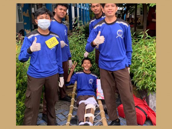 Tim Pramuka Putra MAN 1 Kota Banjarmasin Tunjukkan Aksi Tanggap dan Kreatif di Ajang BARAPERA VIII 2025