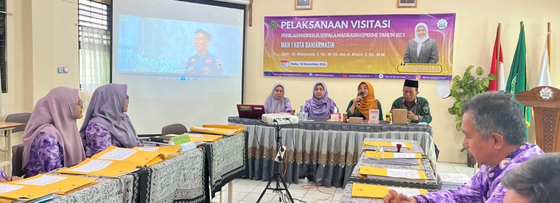 Kegiatan Penilaian Kinerja Kepala Madrasah (PKKM) Tahun Ke 3